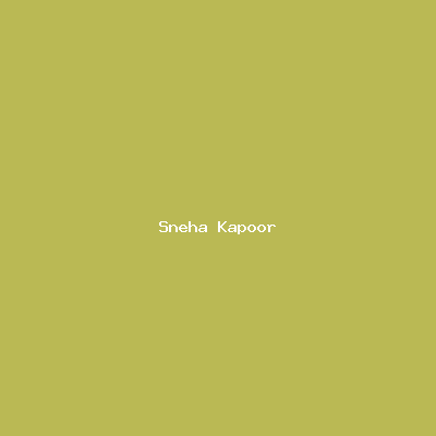 Sneha Kapoor
