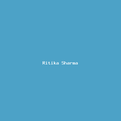 Ritika Sharma