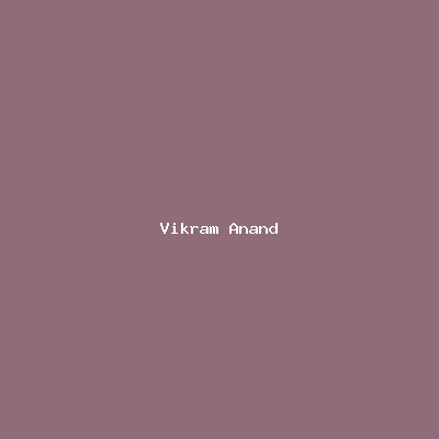 Vikram Anand
